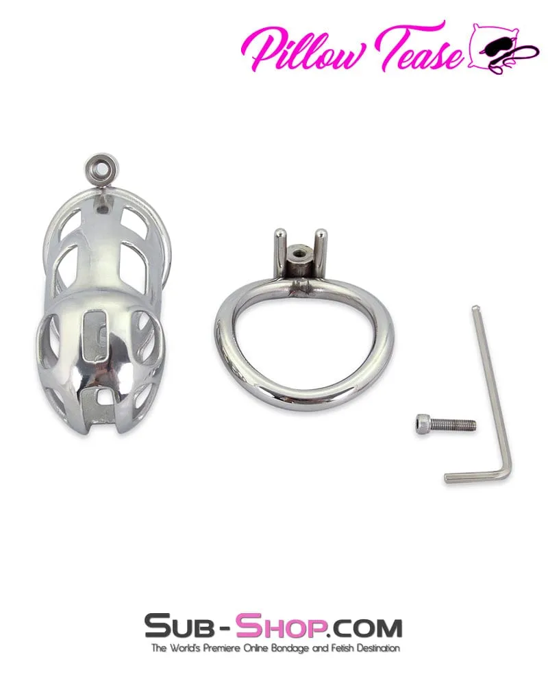 1692AR      Edging Torture Chastity Steel Male Chastity Cage