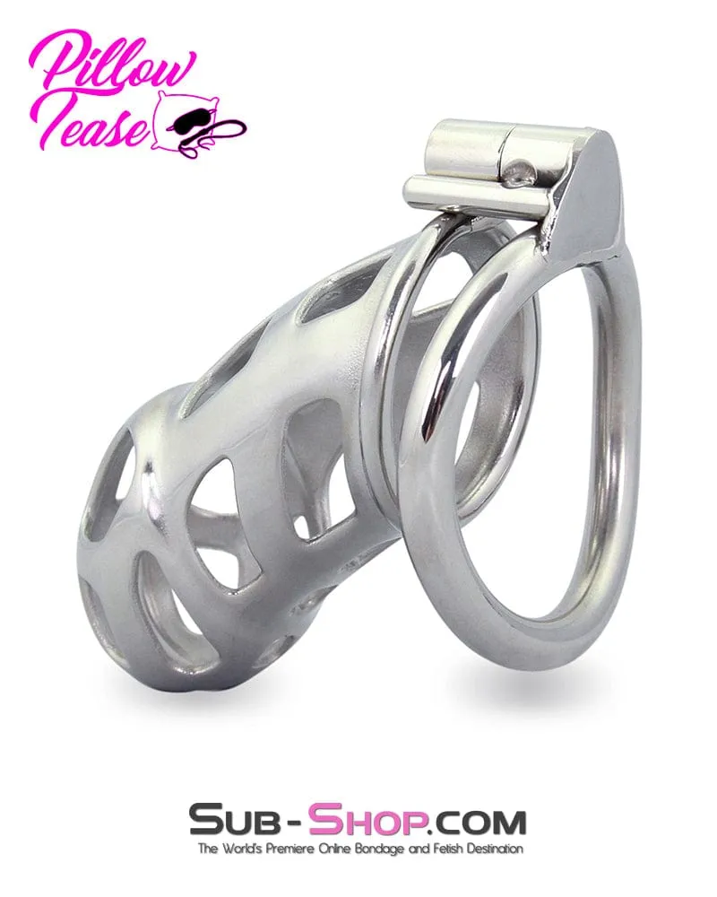 1692AR      Edging Torture Chastity Steel Male Chastity Cage