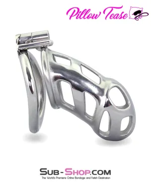1692AR      Edging Torture Chastity Steel Male Chastity Cage