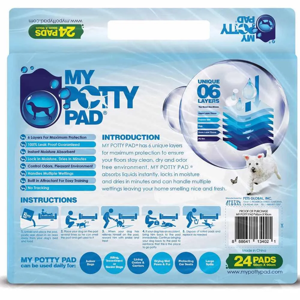 4 FOR $78: My Potty Pad Pee Pad For Dogs