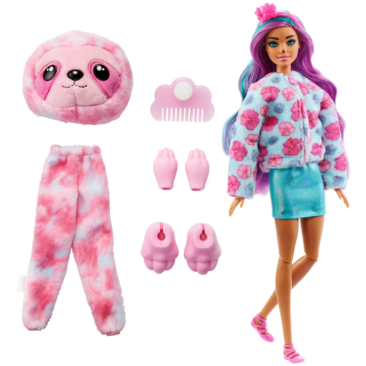 Barbie Cutie Reveal Sloth Doll