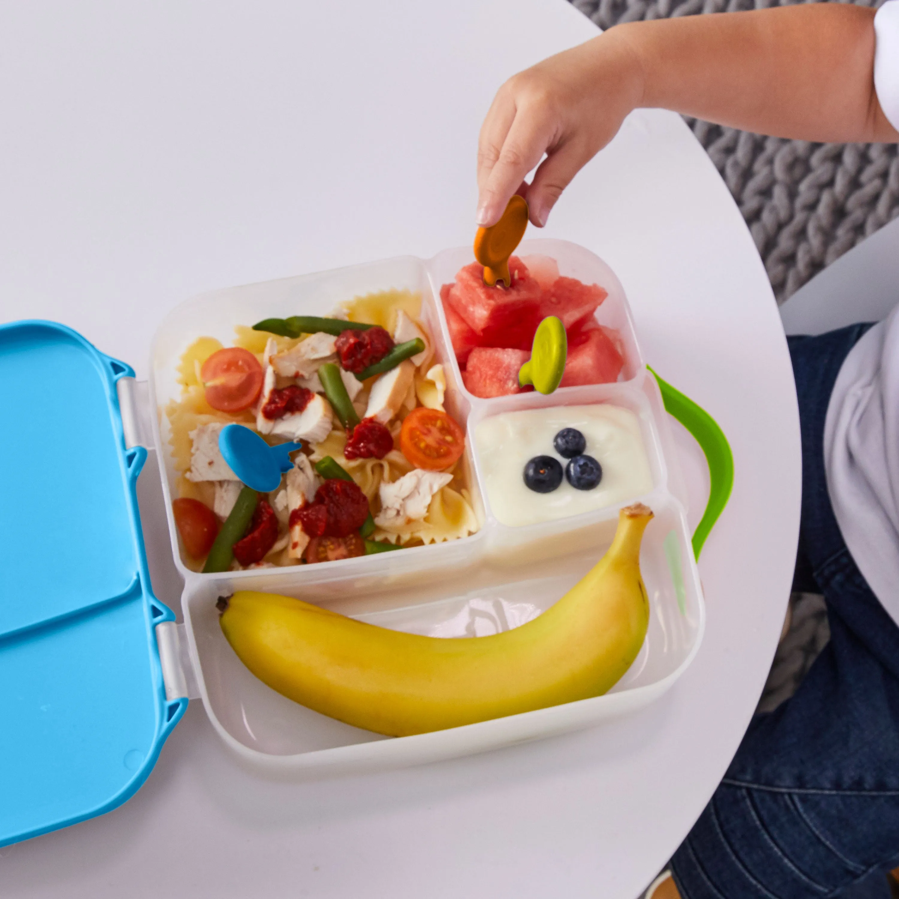 B.Box Mini Fork Set Pack of 3 Multi color