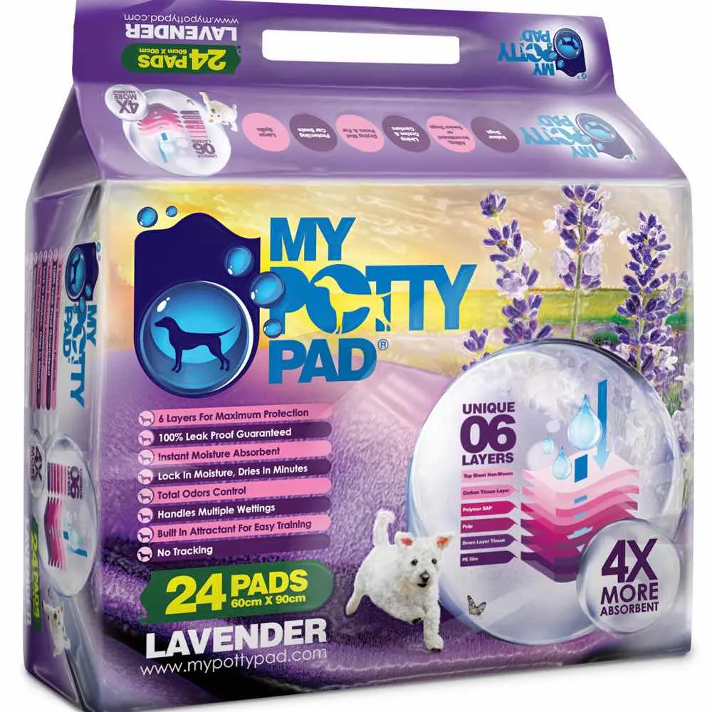 BUNDLE DEAL: My Potty Pad Lavender Pee Pad For Dogs