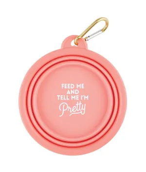 Collapsible Pet Bowl - Spoiled Rotten