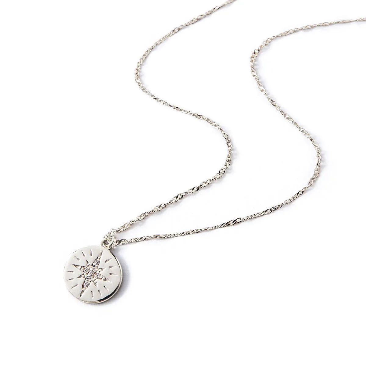 Crystal Chain Star Disc Layered Duo