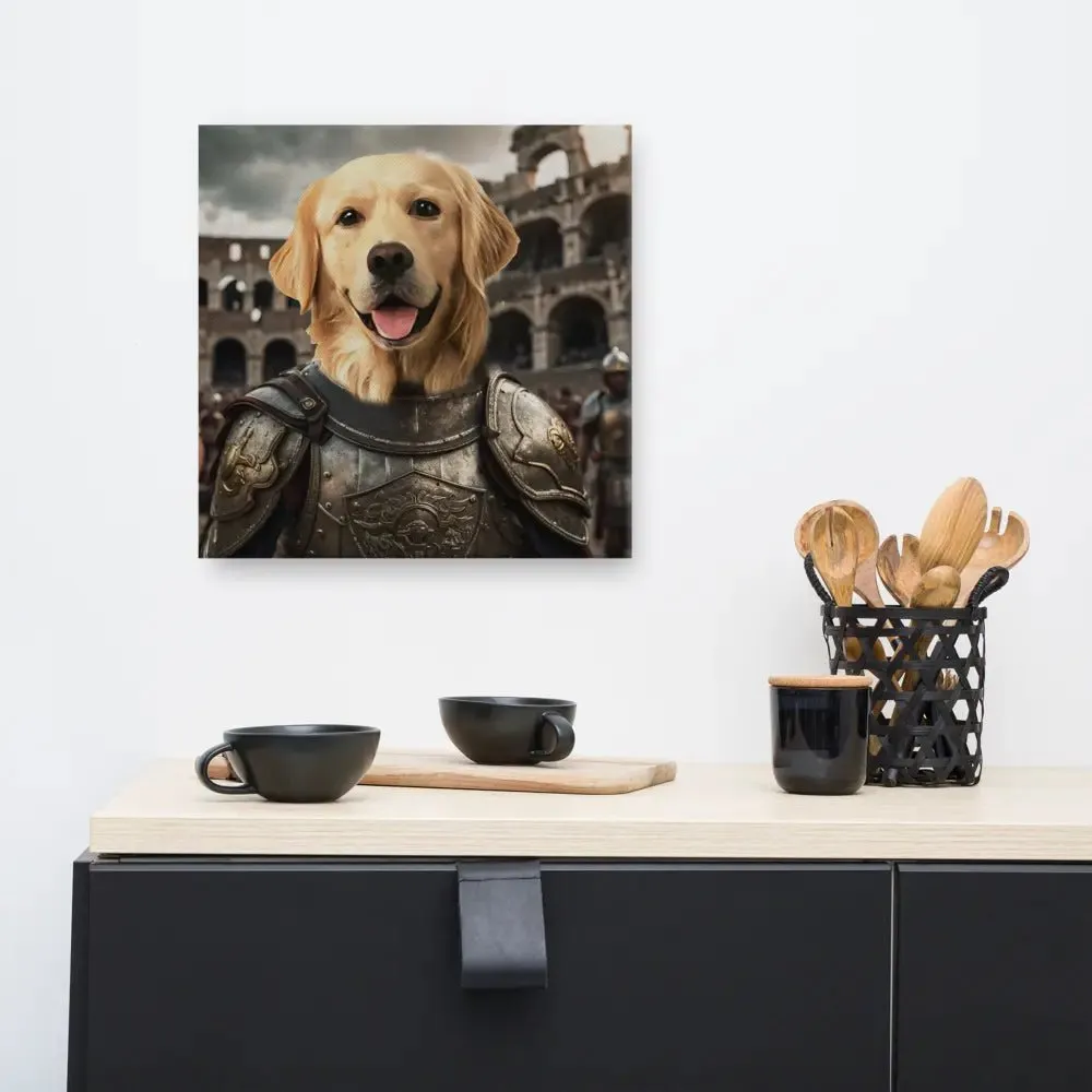 Custom Warriors Pet Portrait