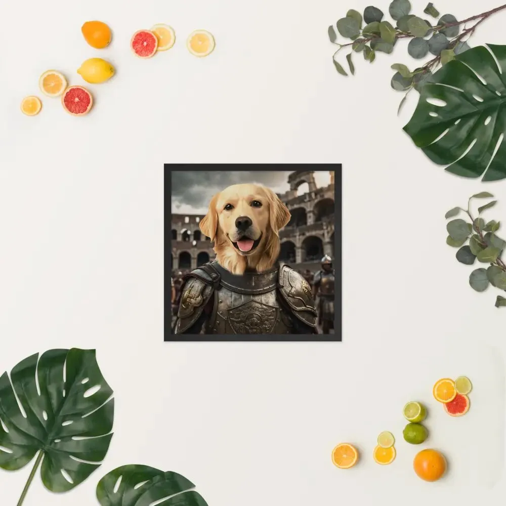 Custom Warriors Pet Portrait
