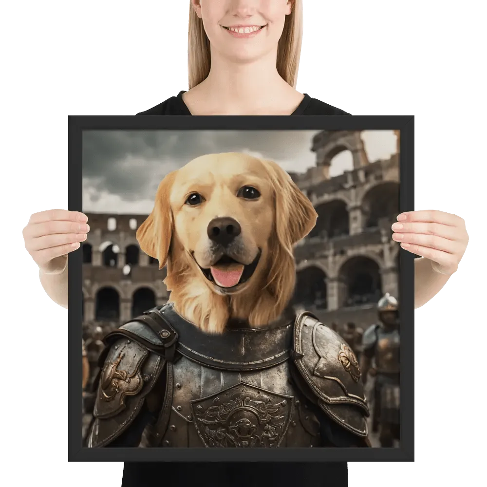 Custom Warriors Pet Portrait