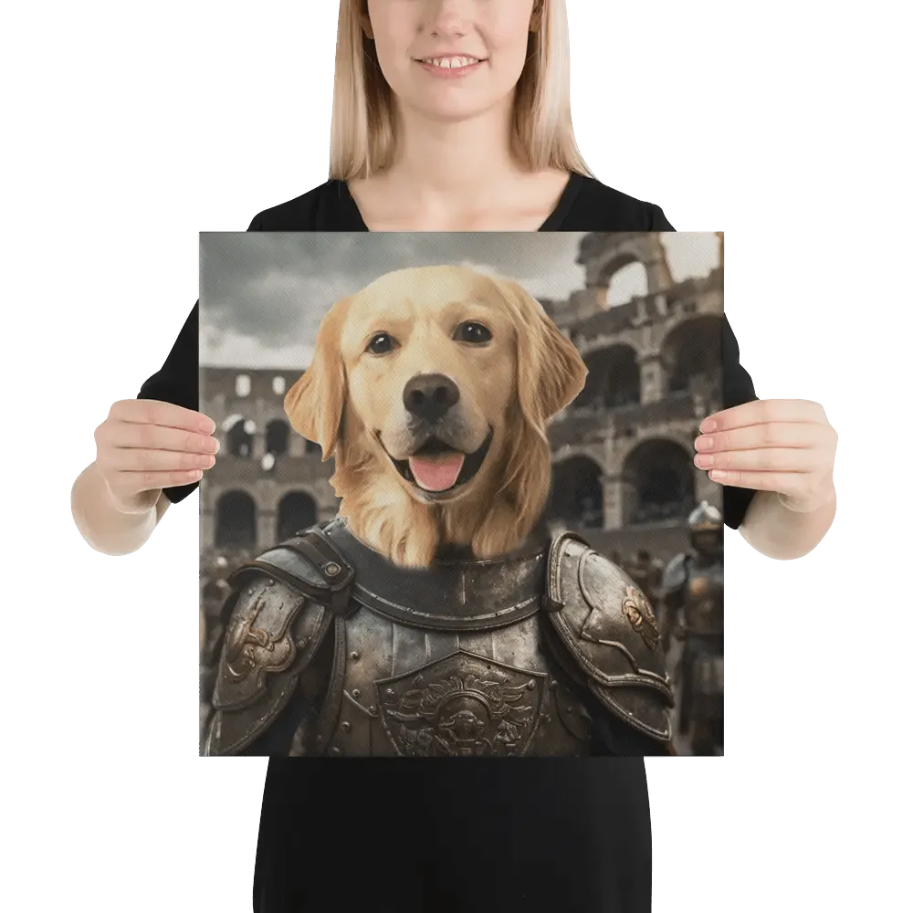 Custom Warriors Pet Portrait