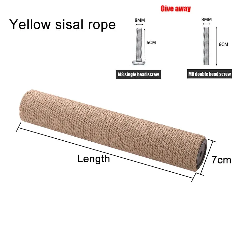DIY Cat Scratching Post Replacement Sisal Rope