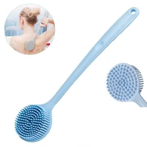 Double Side Bath Body Brush Long Handle  Massage Shower