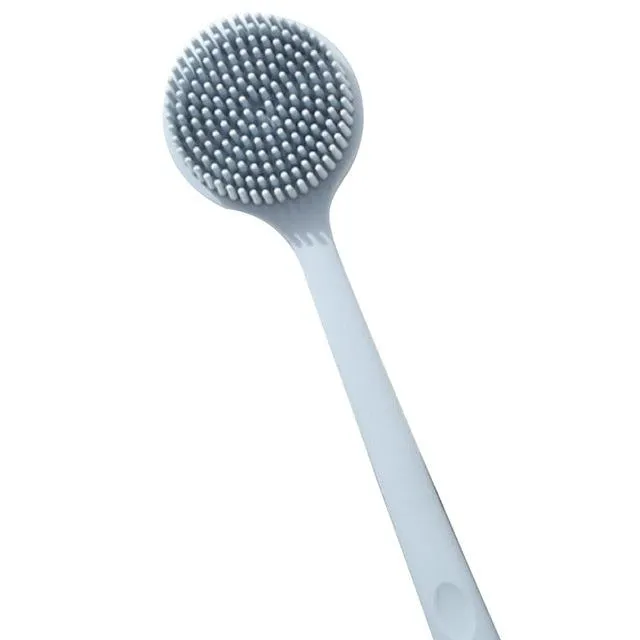 Double Side Bath Body Brush Long Handle  Massage Shower