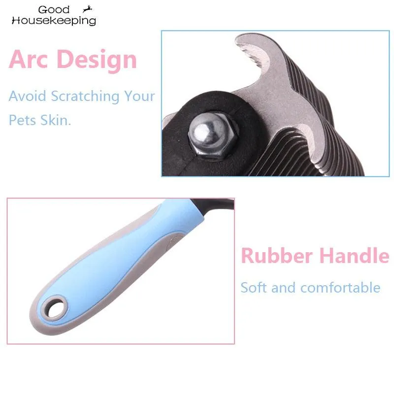 Double Sided Pet Hair Removal Comb Brush