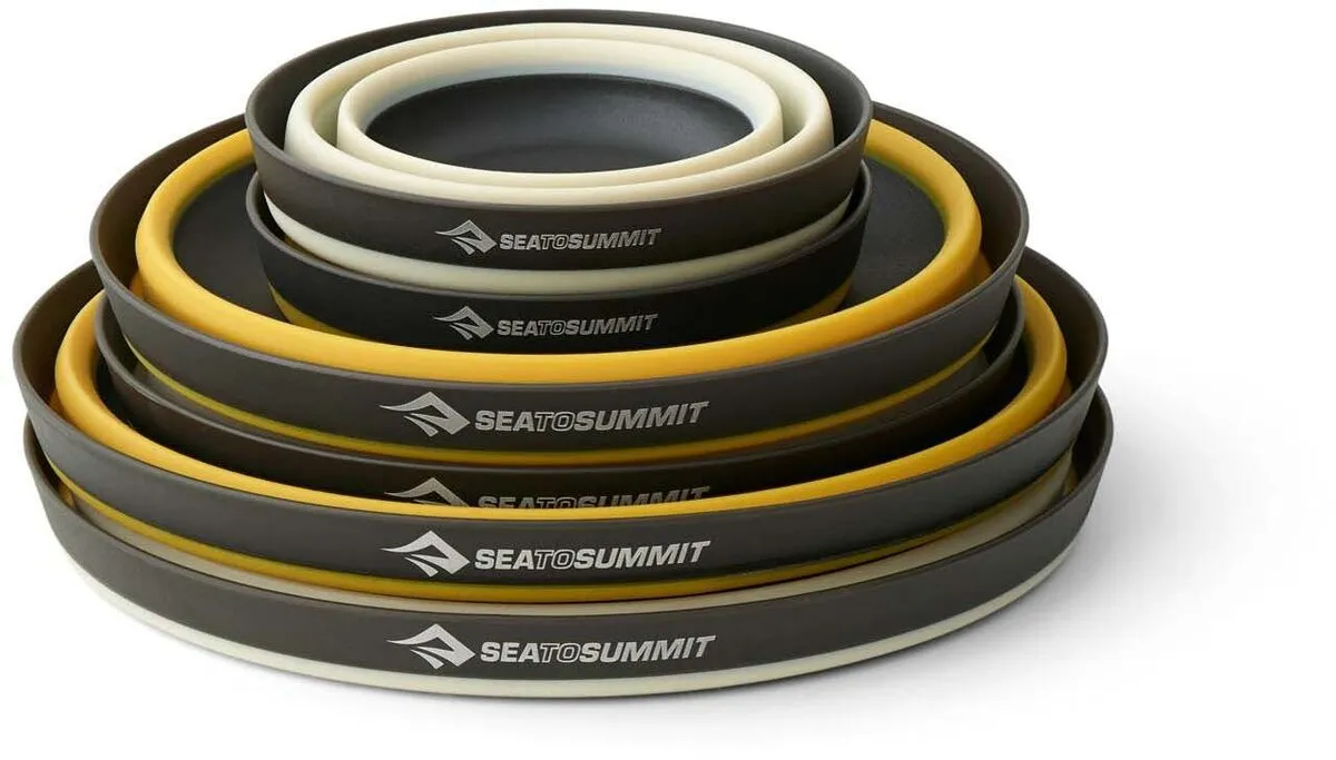 Frontier Ultralight Collapsible Dinnerware Set - (6 Piece)
