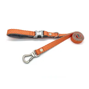 Hugo & Hudson - Orange Geometric Dog Lead