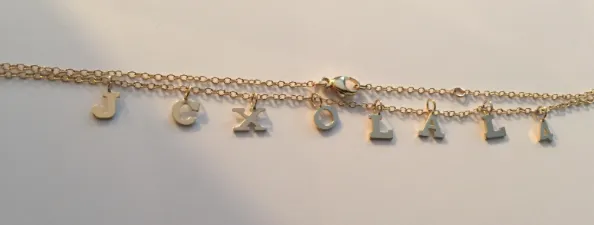 Initial Necklace (Customizable)