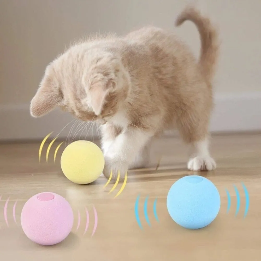 Interactive Ball Catnip Cat
