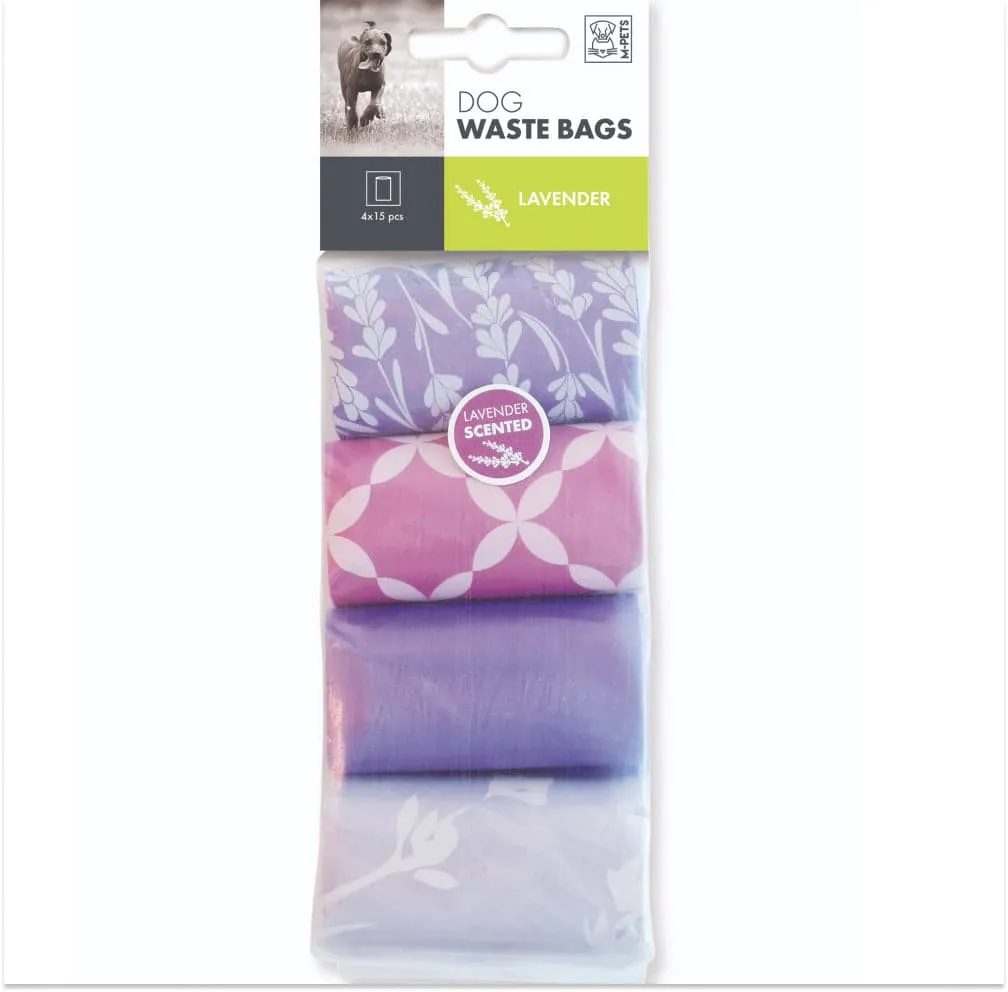M Pets POO Natural Vegetable Based Waste Bags for Dogs(Lavender Scented)