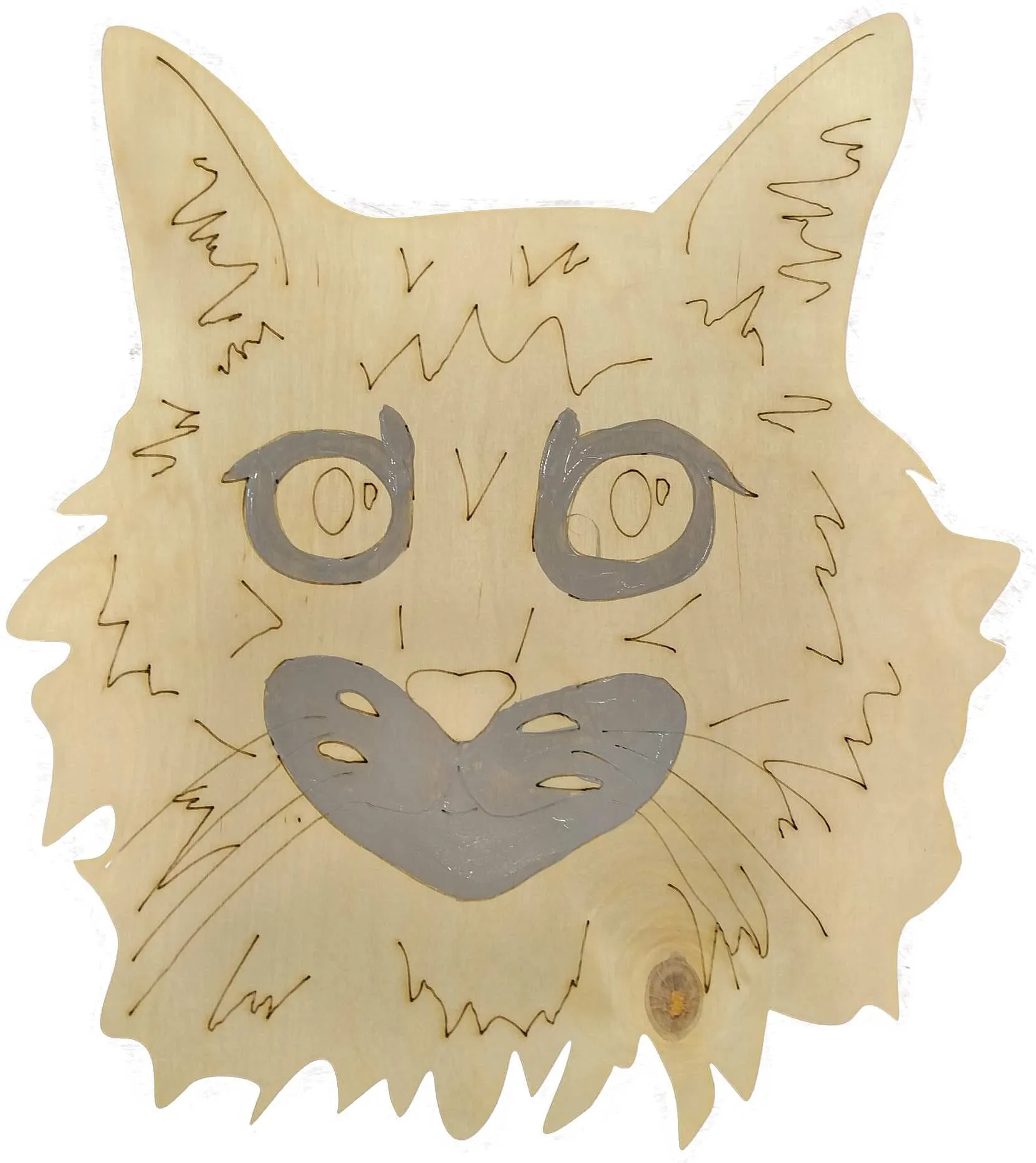 Maine Coon Cat-DIY Pop Art Paint Kit