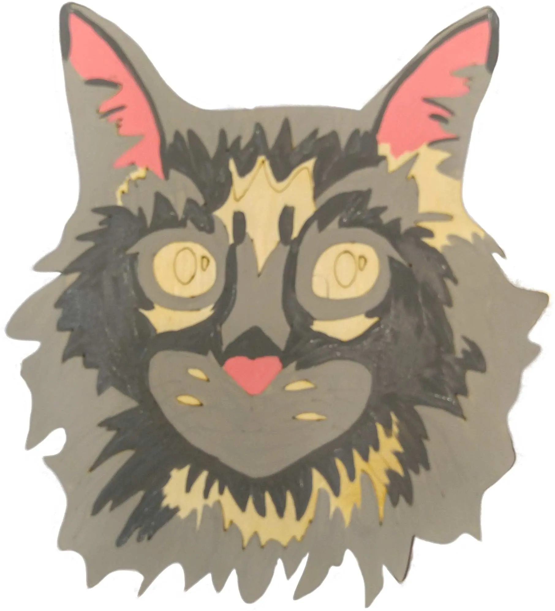 Maine Coon Cat-DIY Pop Art Paint Kit