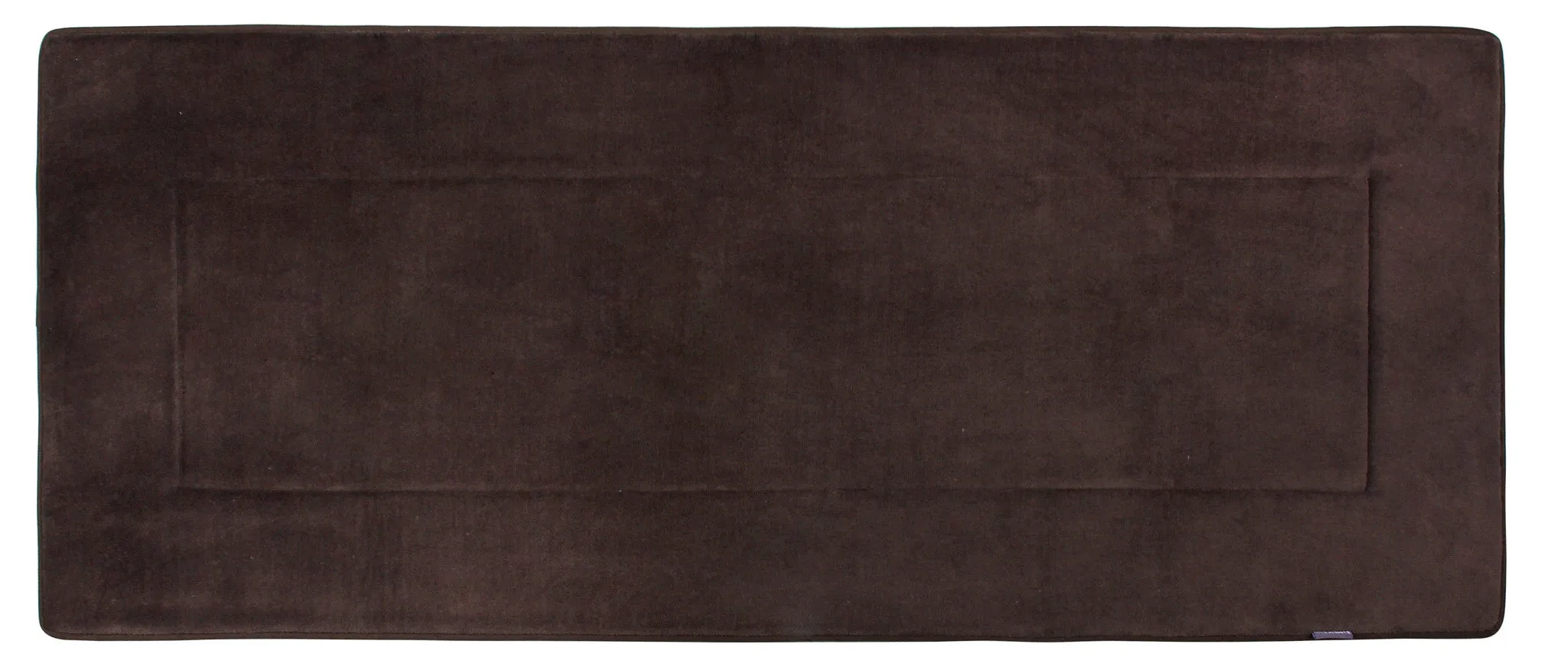 Memory Foam Runner in Coffee Brown, 2 x 5 ft