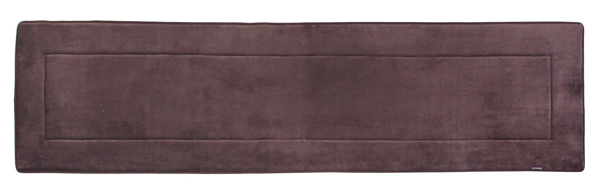 Memory Foam Runner in Coffee Brown, 2 x 5 ft