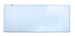 Memory Foam Runner in Sky Blue, 2 x 5 ft