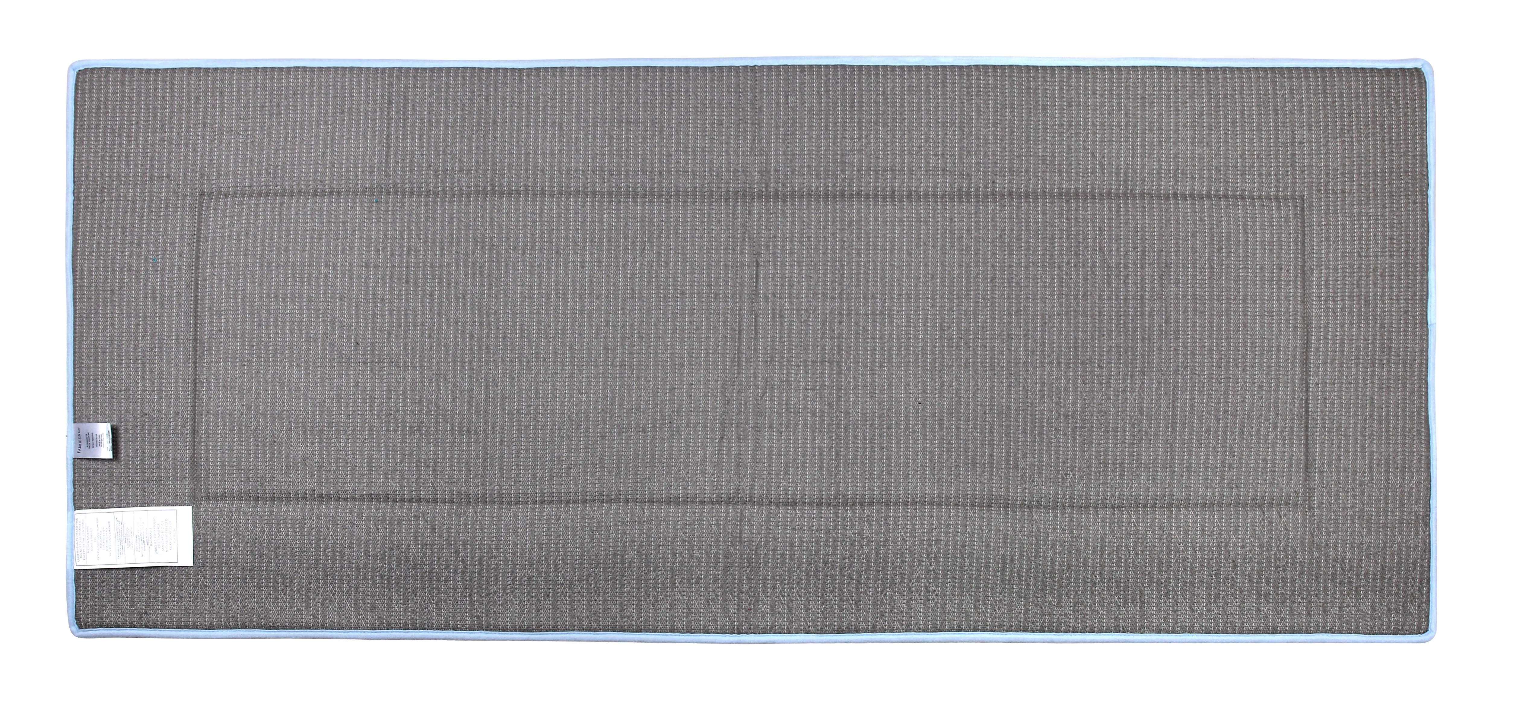 Memory Foam Runner in Sky Blue, 2 x 5 ft