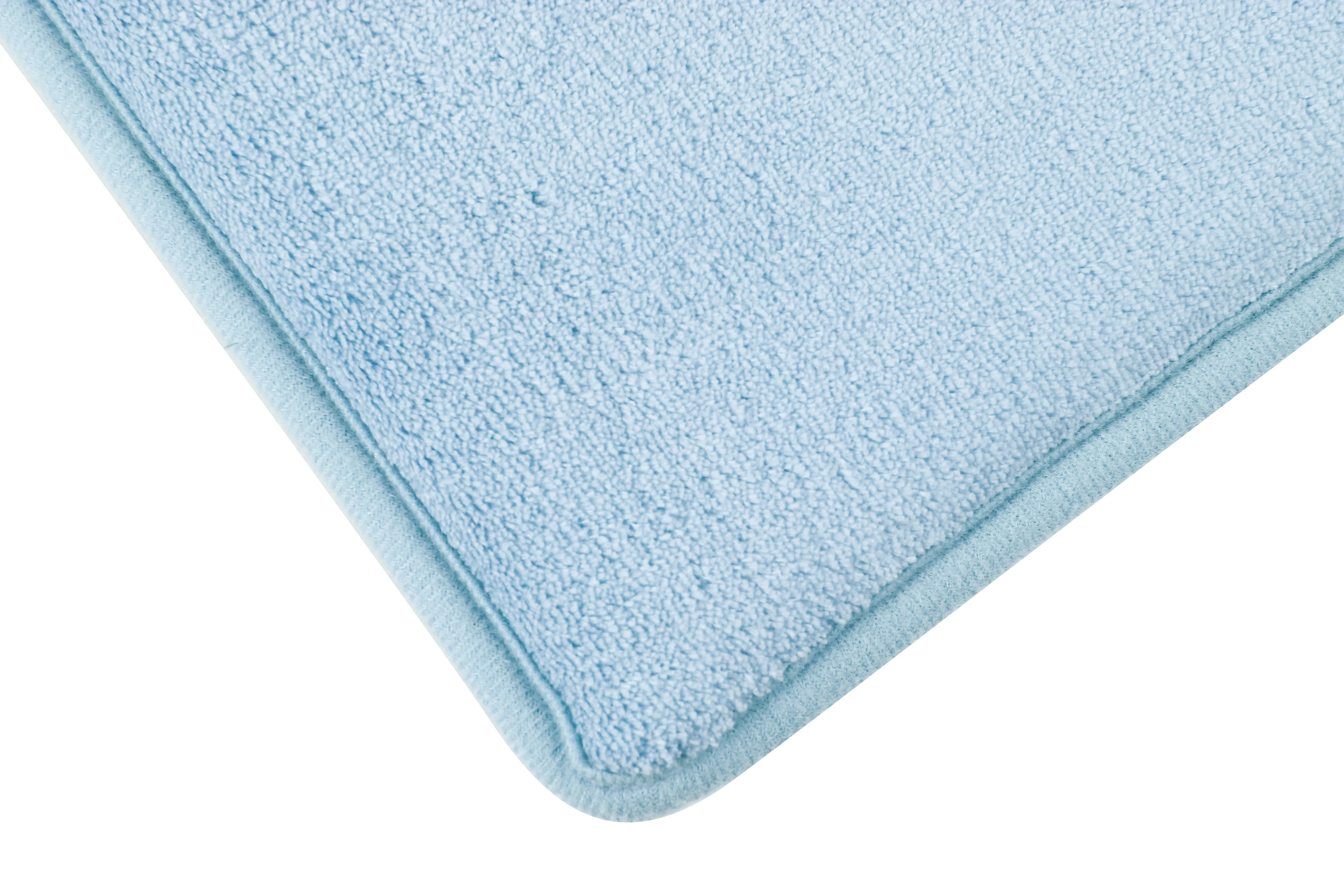 Memory Foam Runner in Sky Blue, 2 x 5 ft