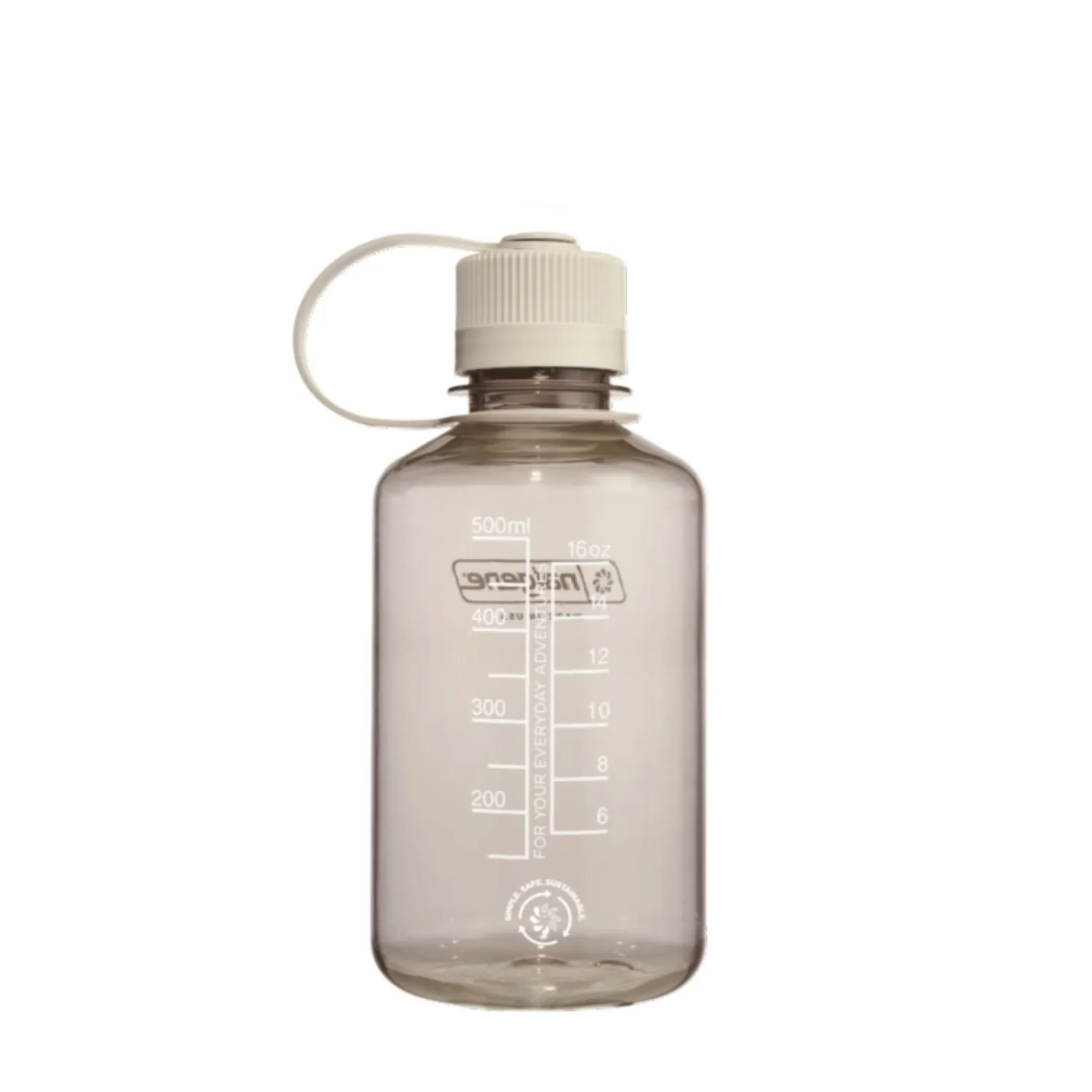 Nalgene 16oz Narrow Mouth Sustain Water Bottle (Monochrome)