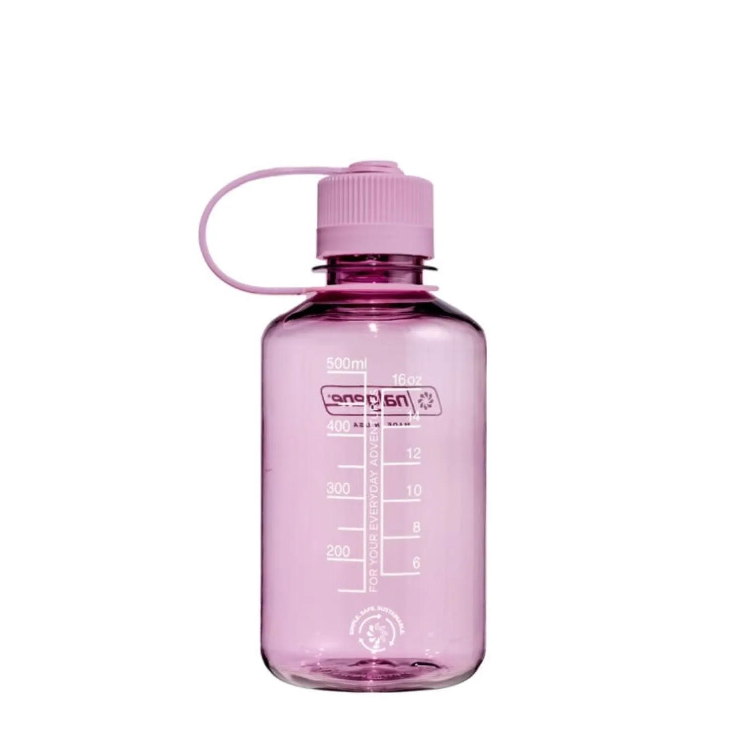 Nalgene 16oz Narrow Mouth Sustain Water Bottle (Monochrome)
