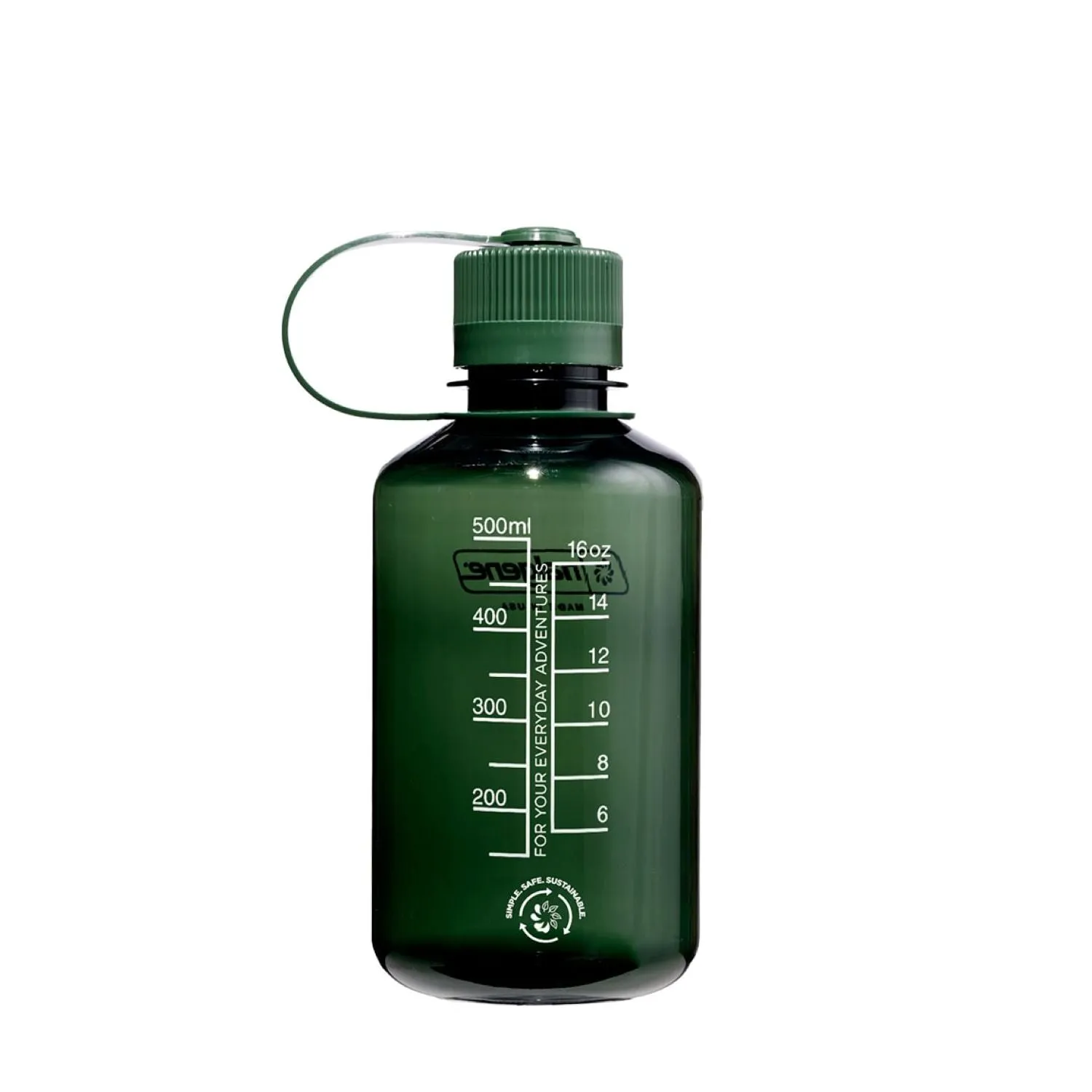 Nalgene 16oz Narrow Mouth Sustain Water Bottle (Monochrome)