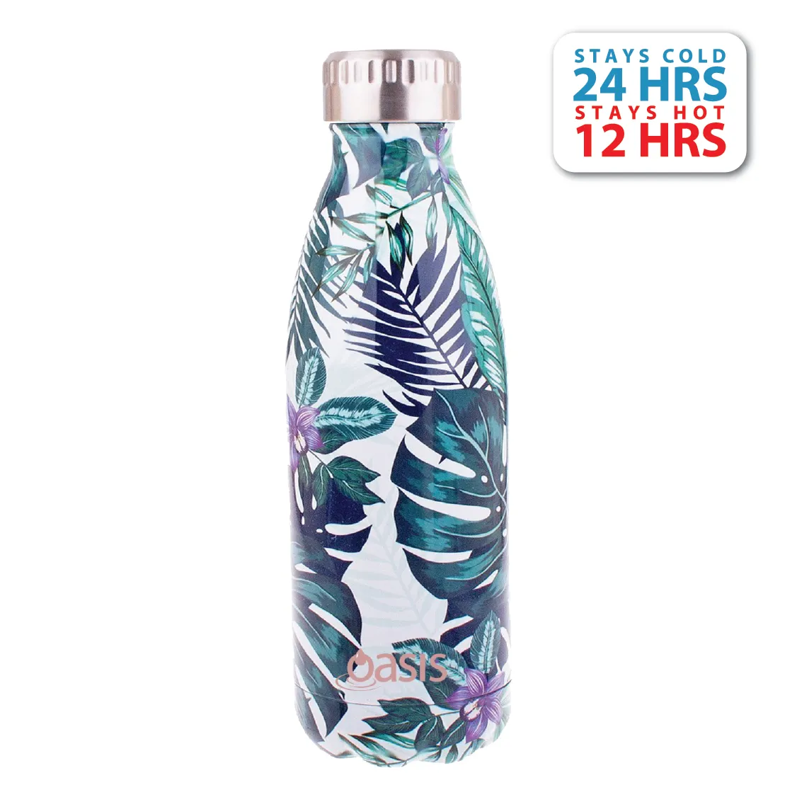 Oasis Stainless Steel Insulated Water Bottle 350ML (Printed)