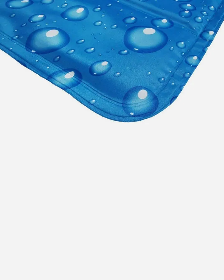 Ozami Cooling Mat - Blue with Drops