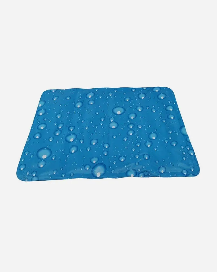 Ozami Cooling Mat - Blue with Drops
