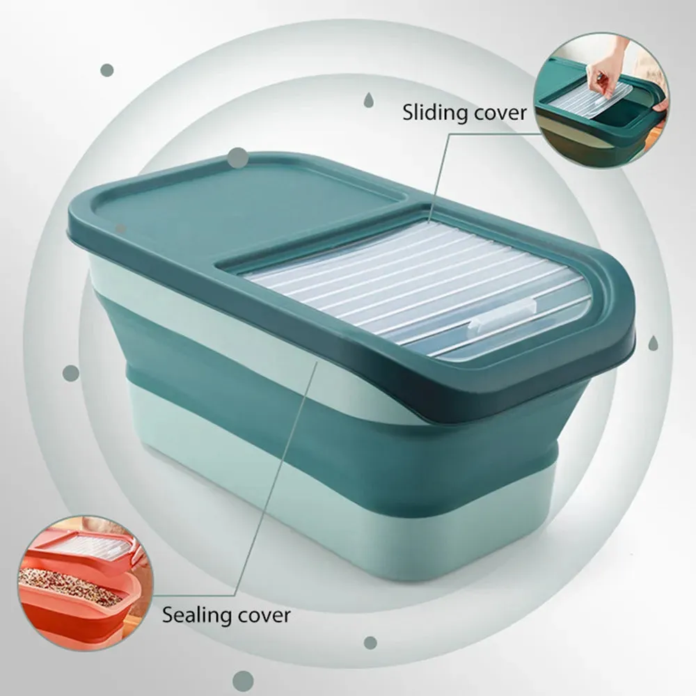 Pat and Pet Emporium | Pet Feeders | Folding Food Storage Box