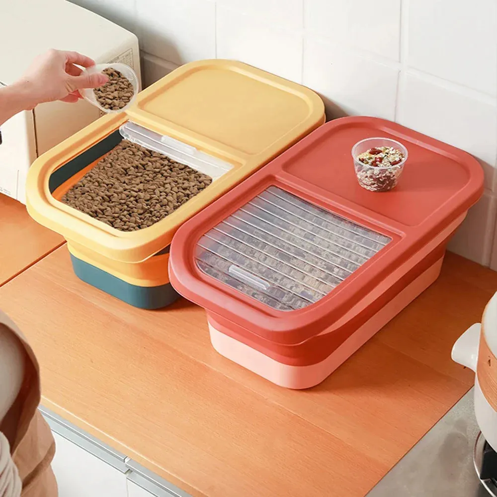 Pat and Pet Emporium | Pet Feeders | Folding Food Storage Box