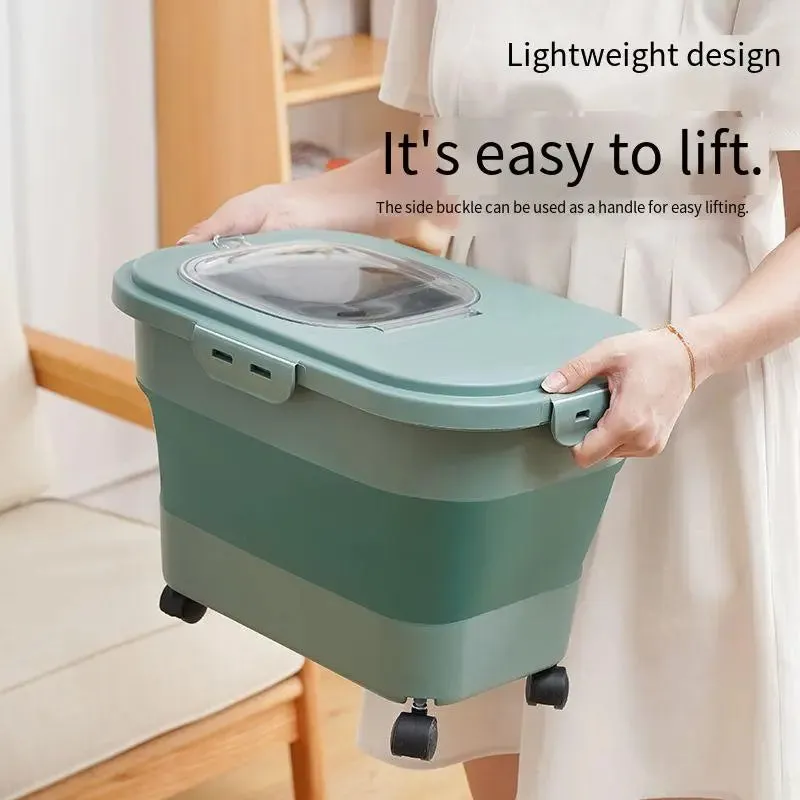 Pat and Pet Emporium | Pet Feeders | Folding Food Storage Box