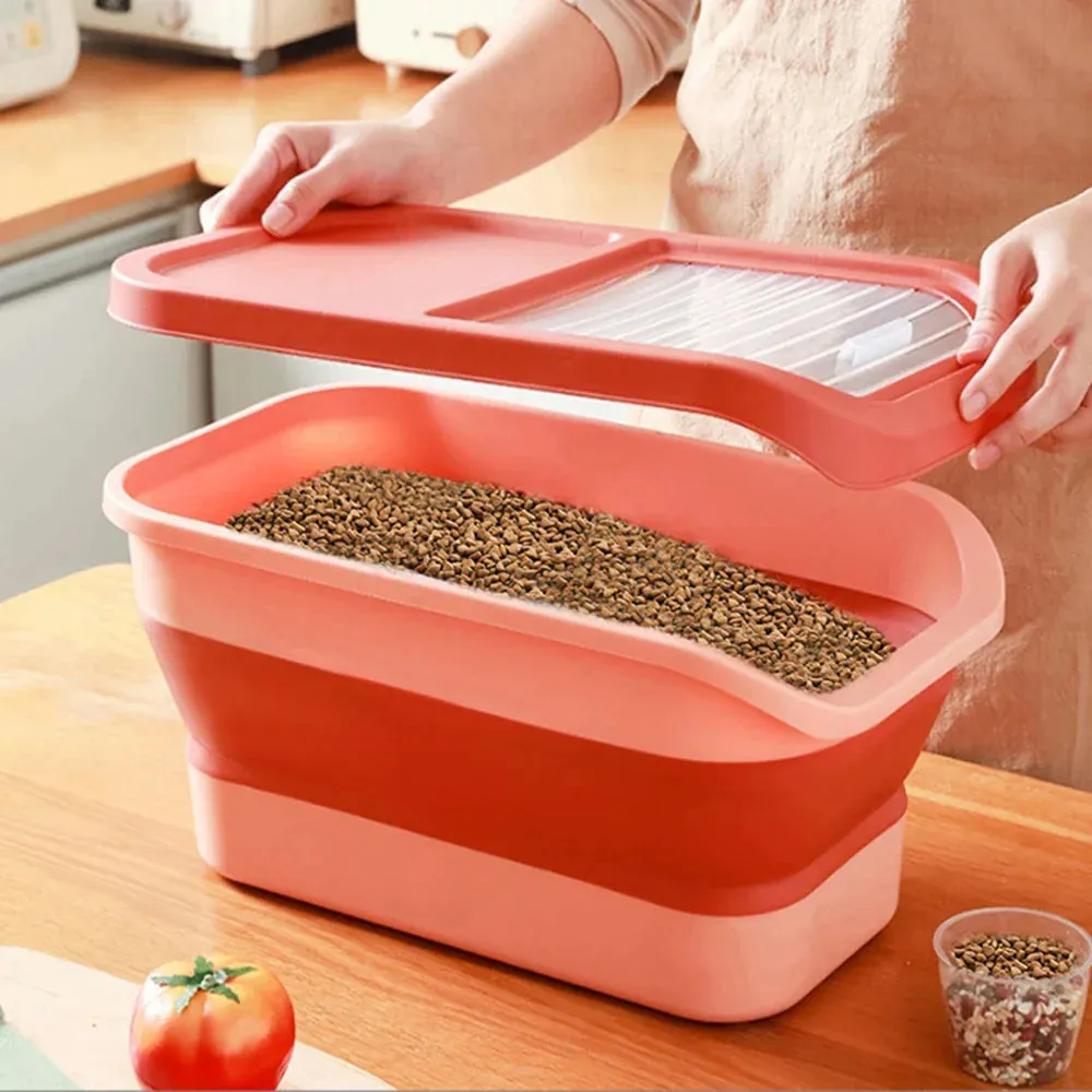 Pat and Pet Emporium | Pet Feeders | Folding Food Storage Box