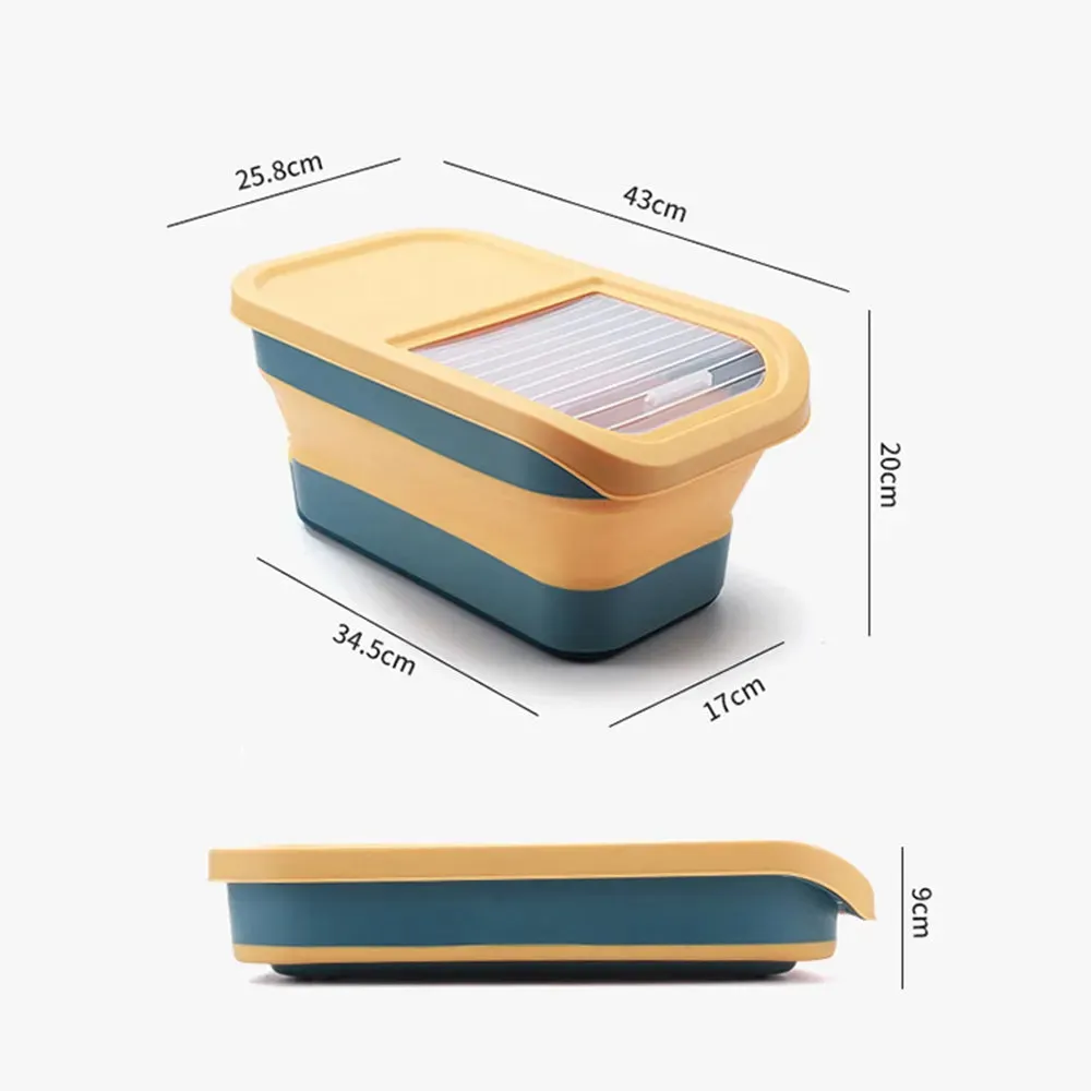 Pat and Pet Emporium | Pet Feeders | Folding Food Storage Box