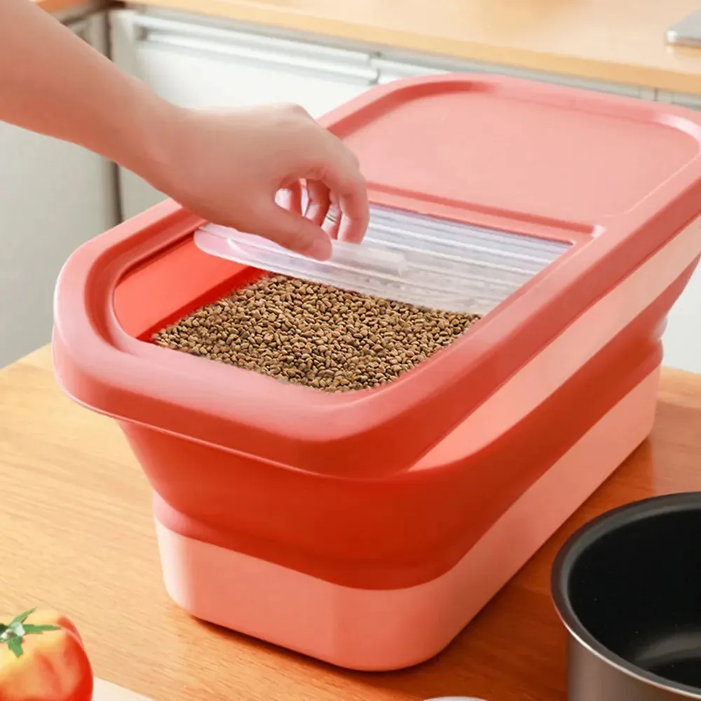 Pat and Pet Emporium | Pet Feeders | Folding Food Storage Box