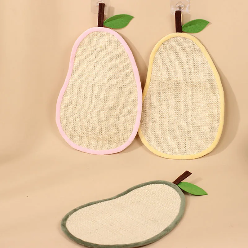 Pear Sisal Hanging Cat Scratching Mat