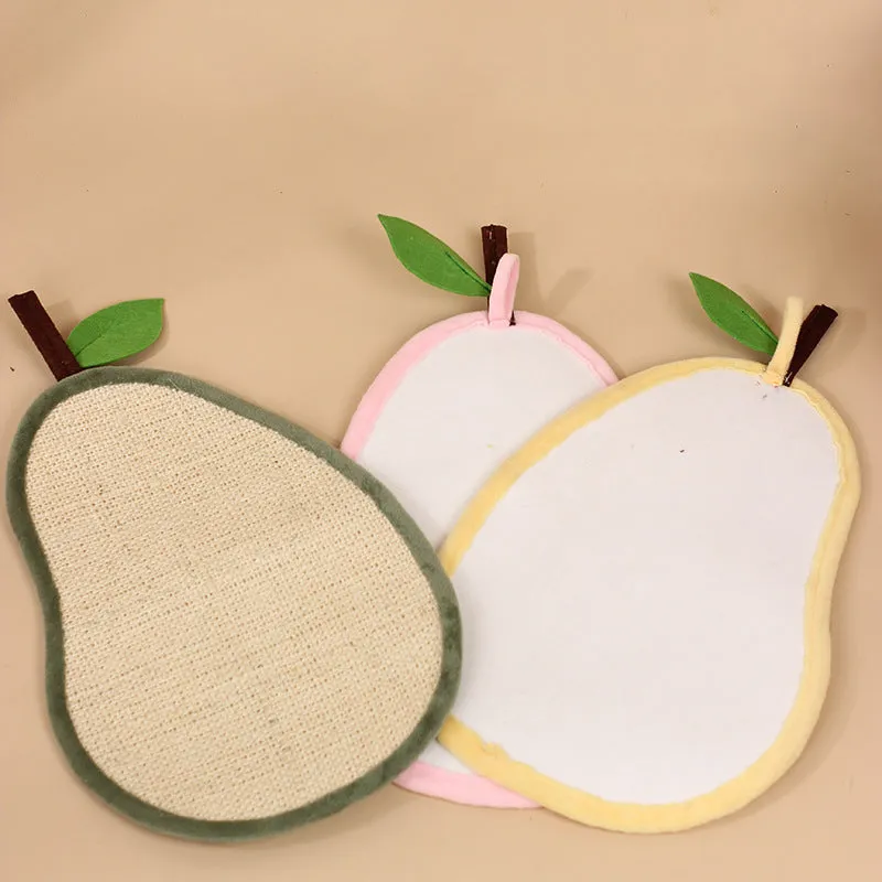Pear Sisal Hanging Cat Scratching Mat