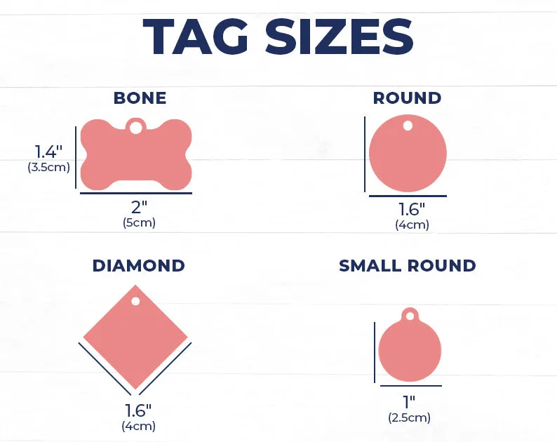 Pet ID Tag | The Gold Marble