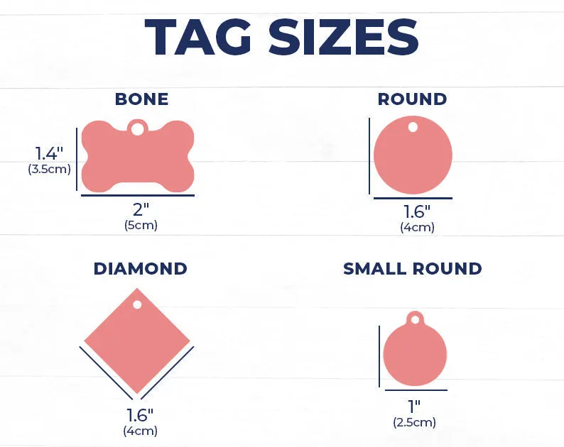 Pet ID Tag | The Rhinestone King