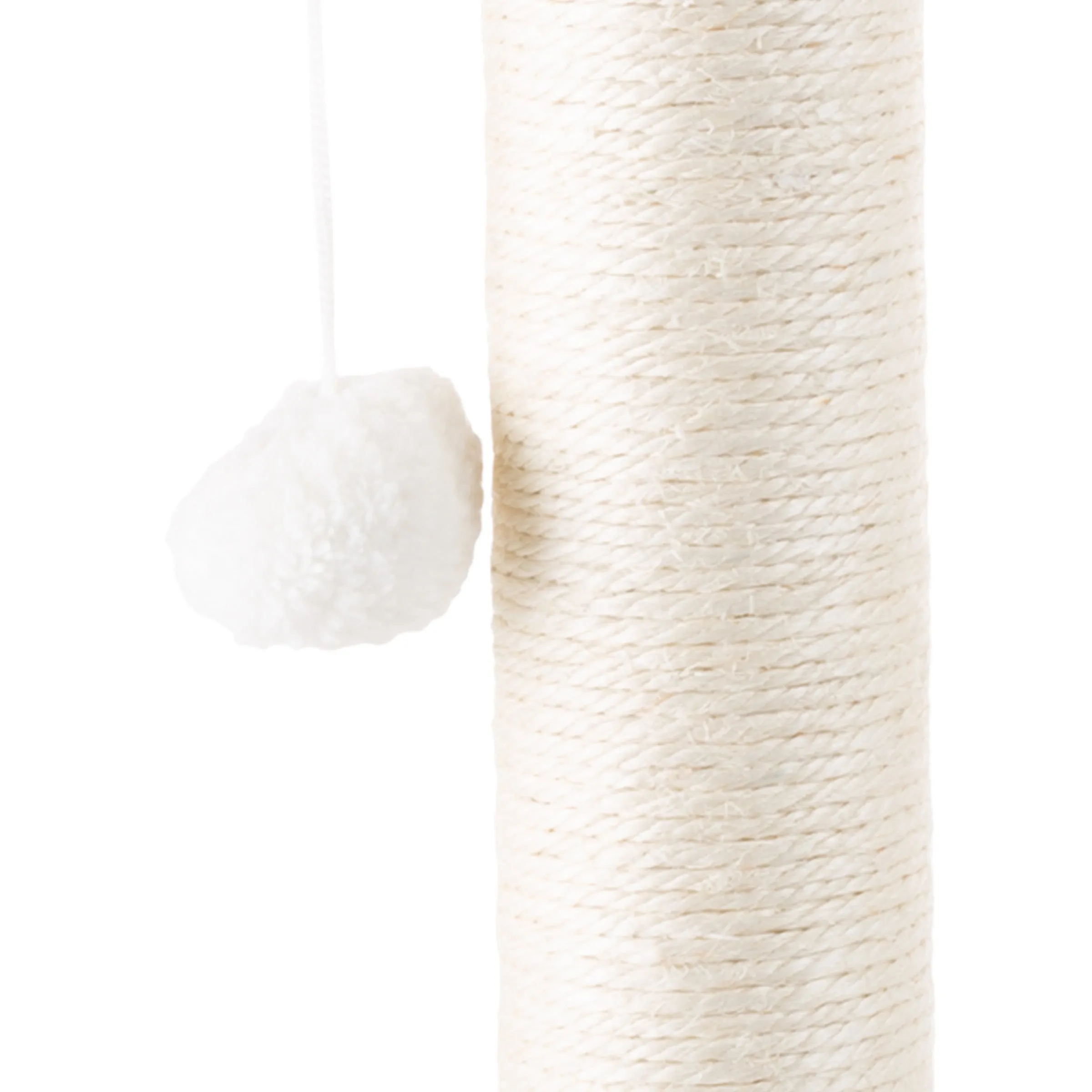 PETMAKER Cat Hammock with Scratching Posts, White