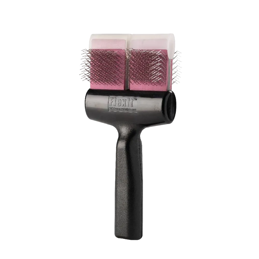 Purple Firm Flex Finishing Twin Double Brush by FlexIt