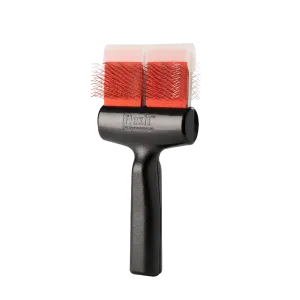 Red/Silver Undercoating Combo Double Brush by FlexIt