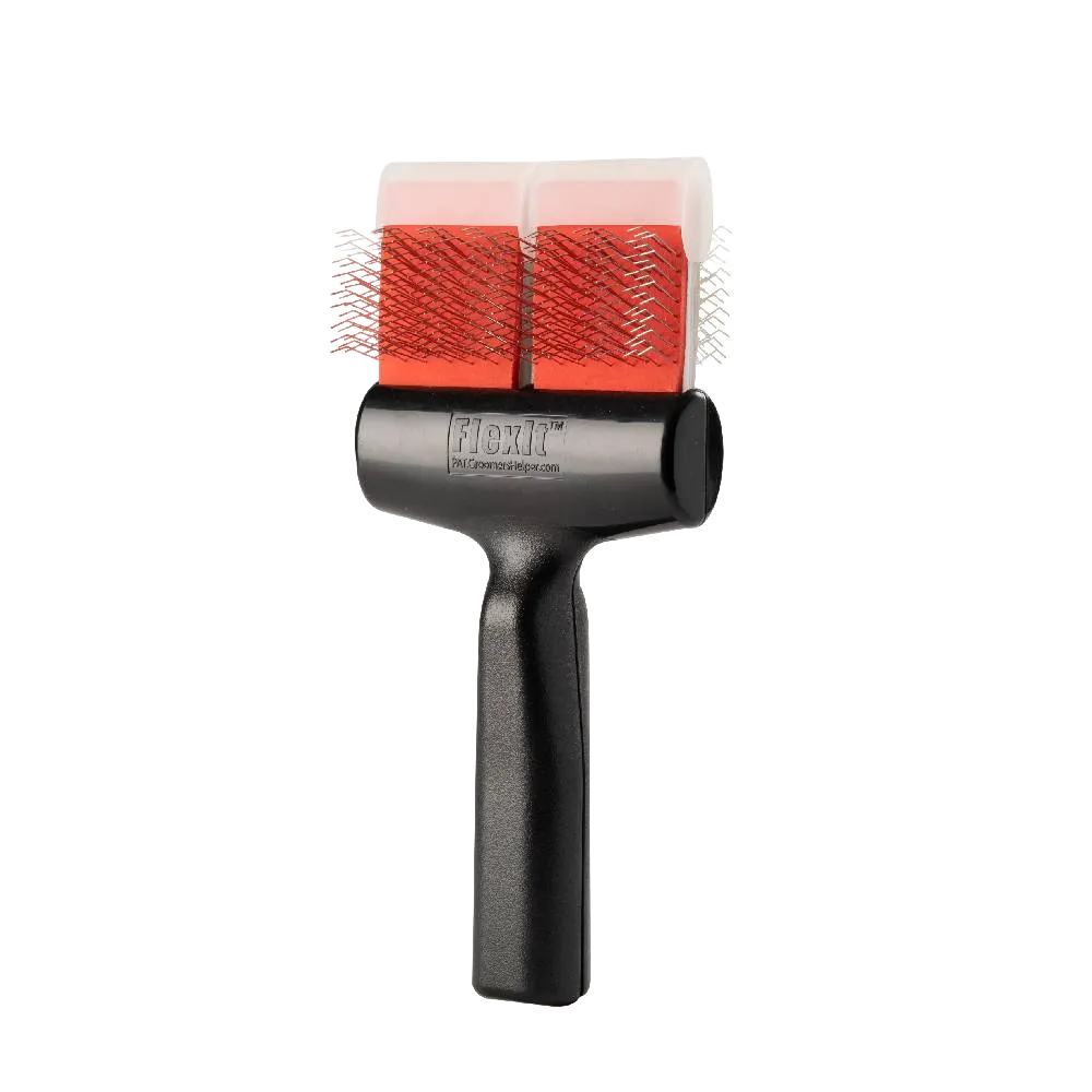 Red/Silver Undercoating Combo Double Brush by FlexIt