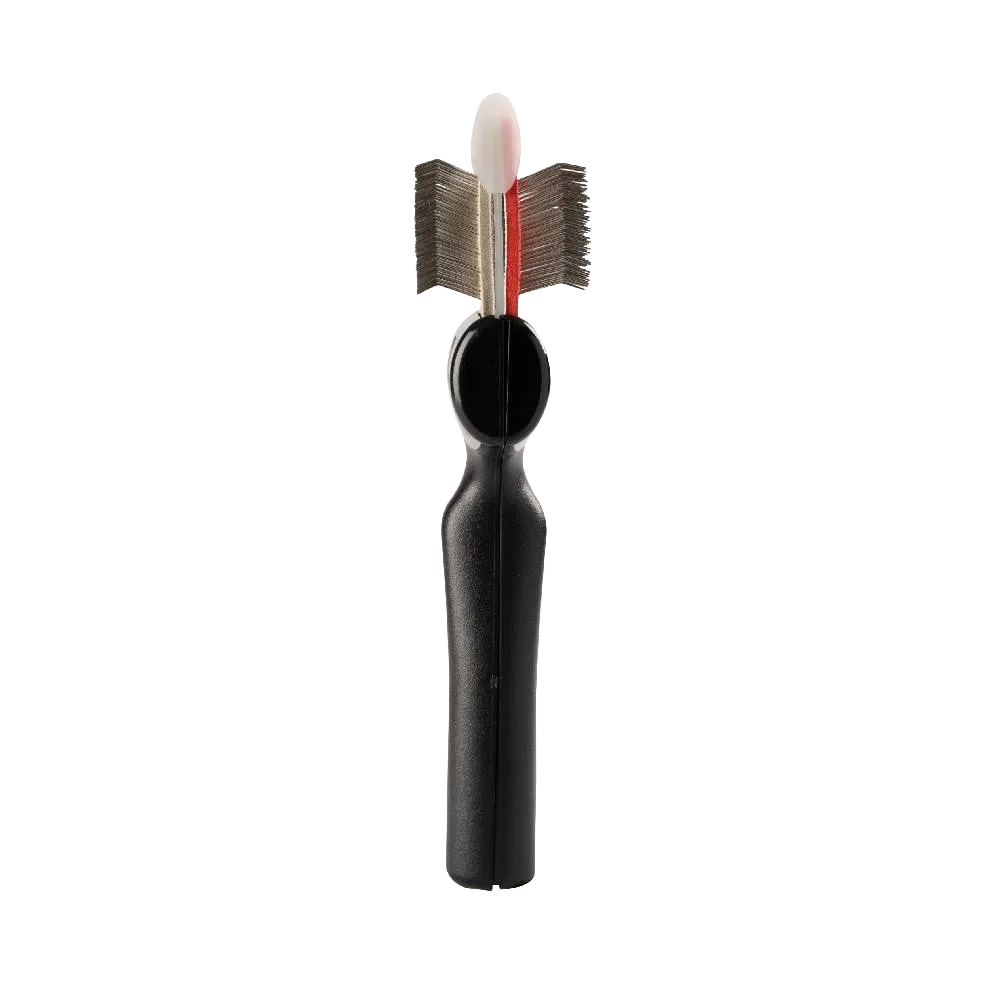 Red/Silver Undercoating Combo Double Brush by FlexIt